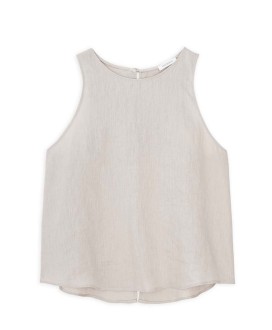 Linen Halter Neck Top