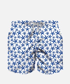 Man swim shorts with starfish