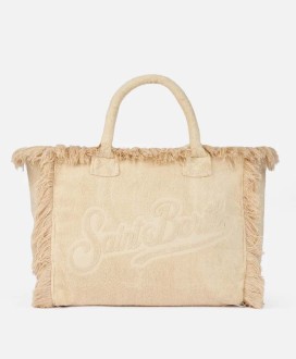 Vanity Terry beige tote bag