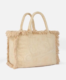 Vanity Terry beige tote bag