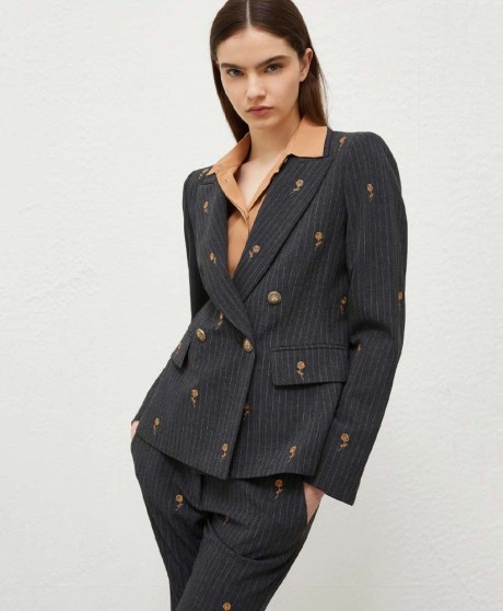 Marella Embroidered blazer