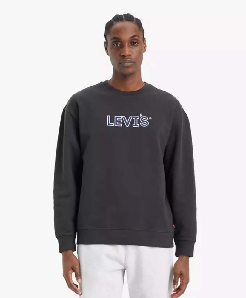 Relaxed Graphic Crewneck Sweatshirt