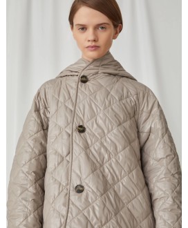 Marella Reversible hooded down jacket