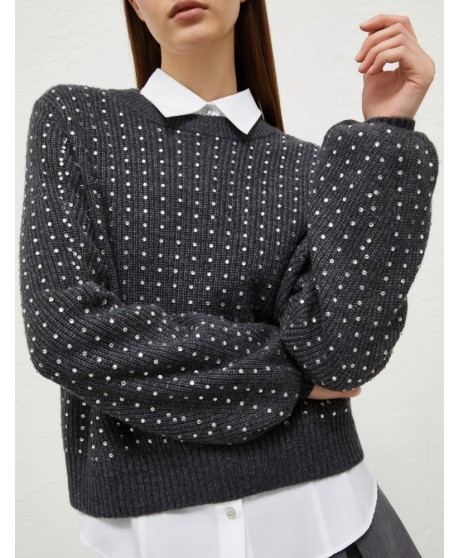 Marella Rhinestone sweater